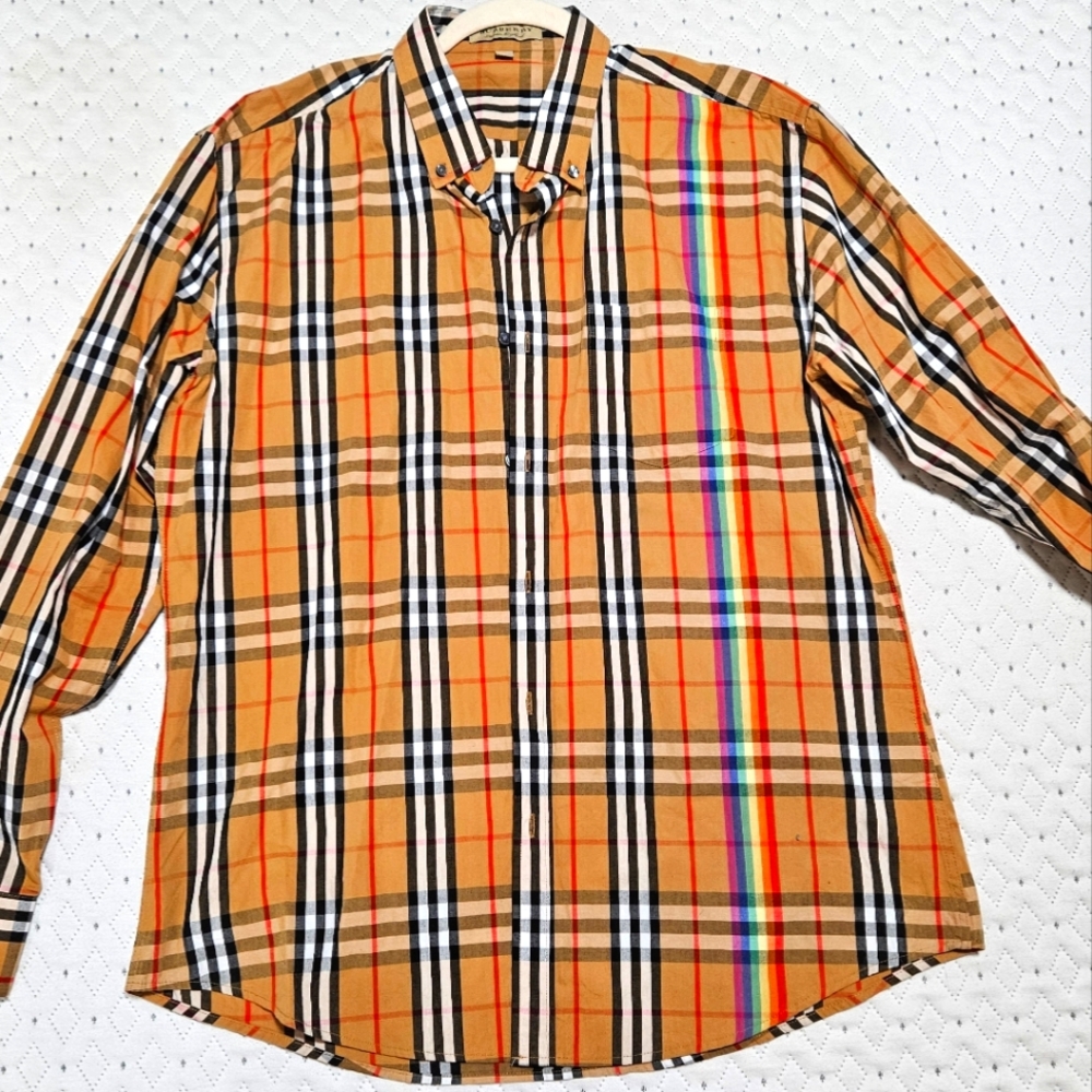 Burberry Button-Up Shirt - Multicolor